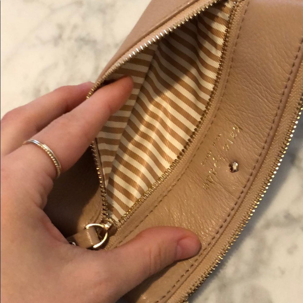Kate Spade Tan Wristlet - Picture 4 of 4